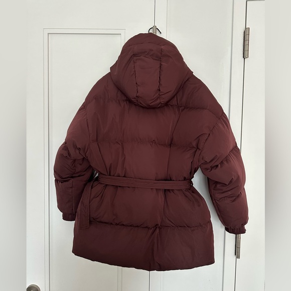 SOLD! SOLD! IENKI IENKI Puffer Jacket in Bordeaux Nylon Size M - Picture 5 of 16